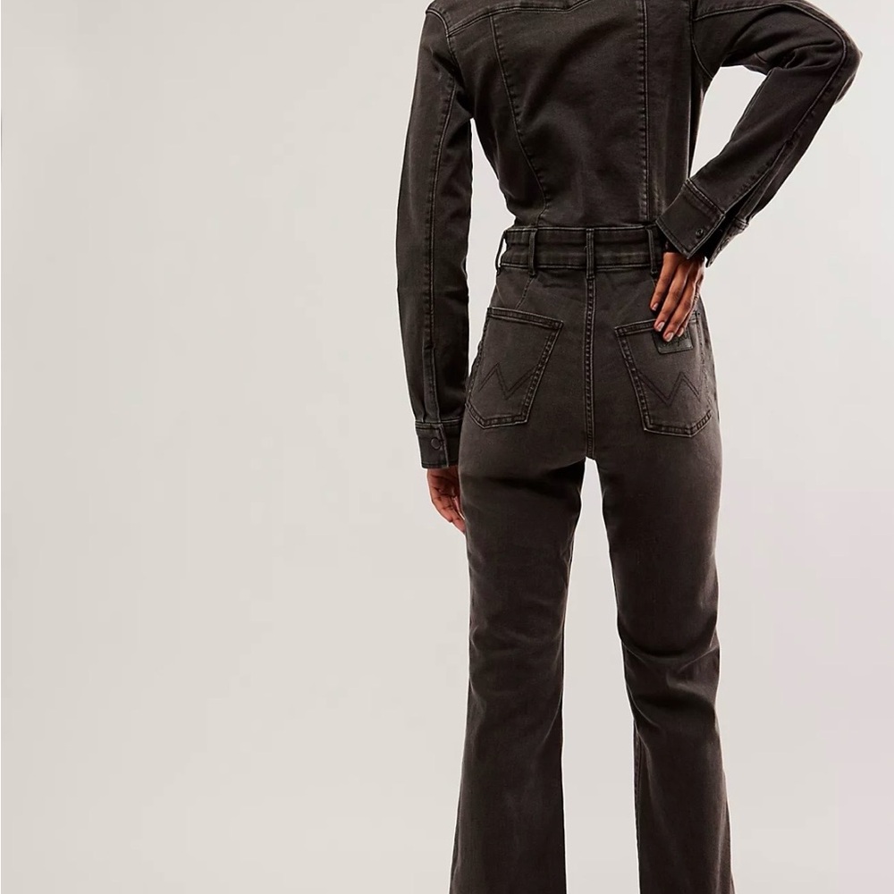 Wrangler Black Denim Catsuit jumpsuit - Picture 3 of 8